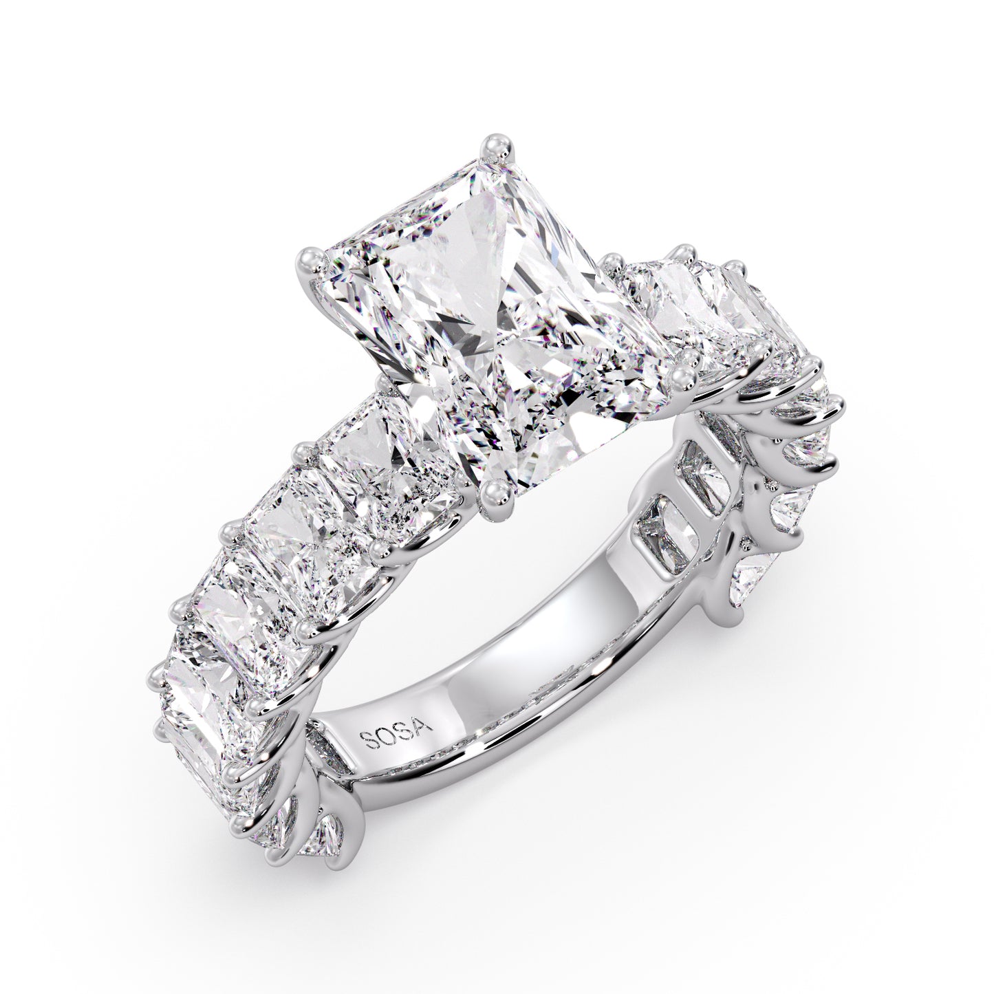 2.5CT Radiant VVS1 E color