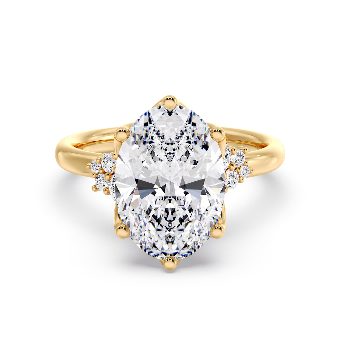 Oval diamond in my Rosella Spark setting