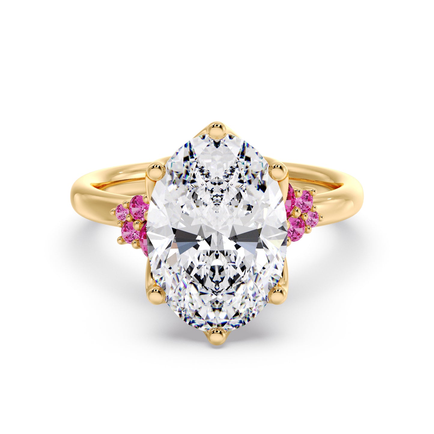 Oval diamond in my Rosella Spark setting