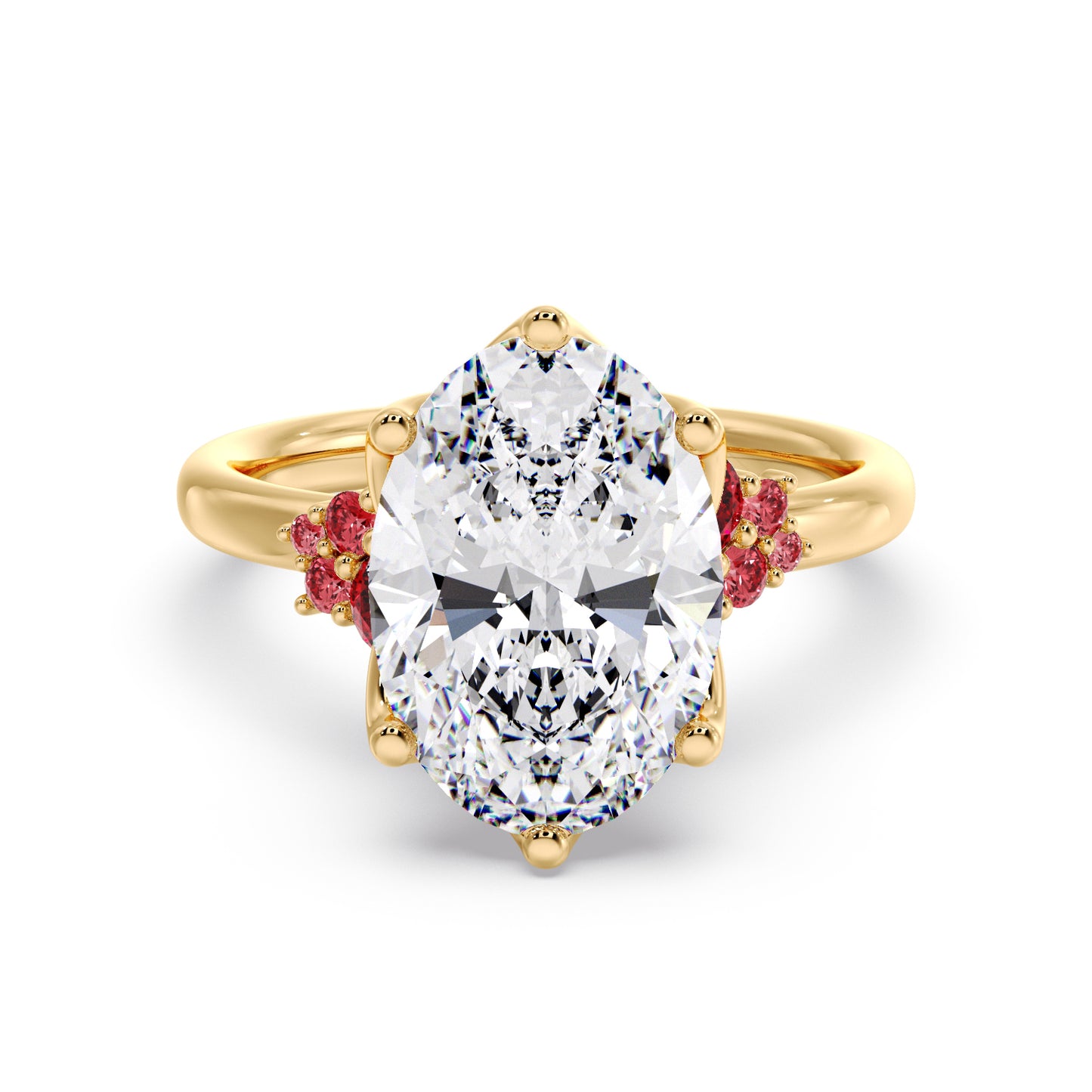 Oval diamond in my Rosella Spark setting