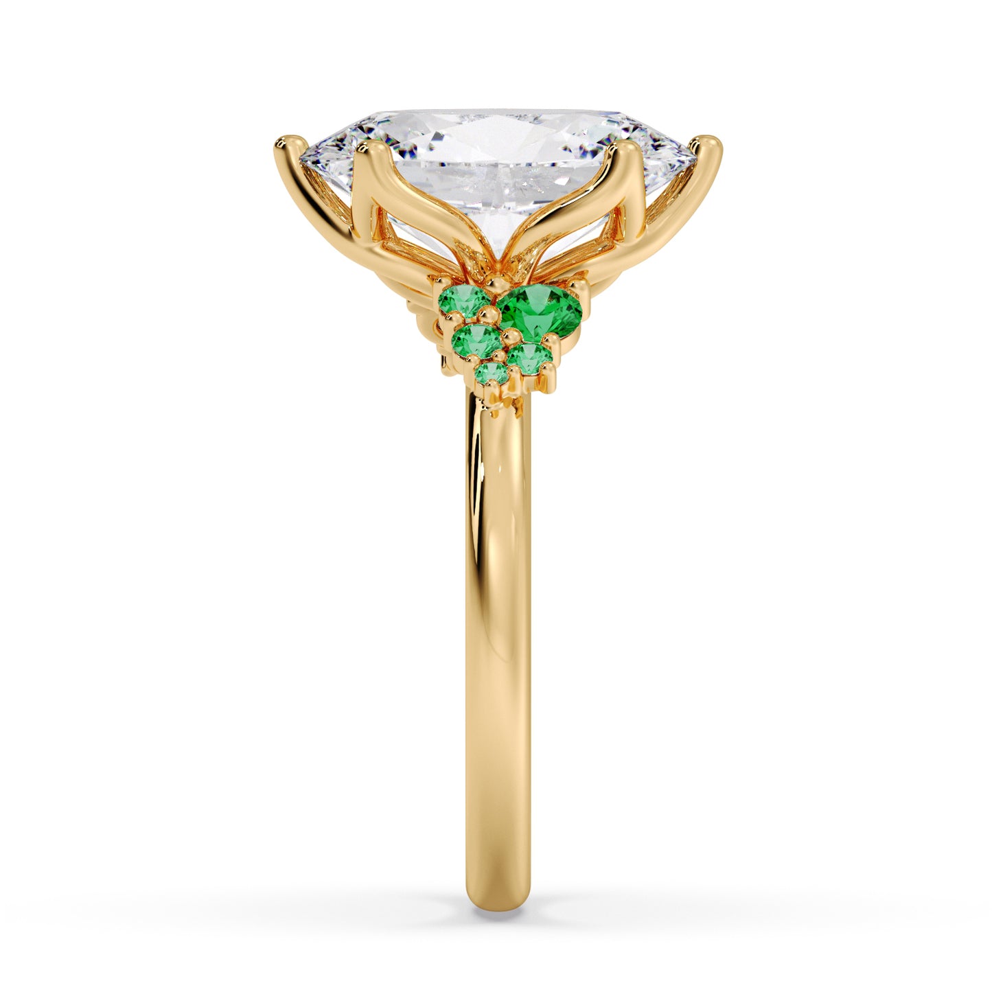 Oval diamond in my Rosella Spark setting