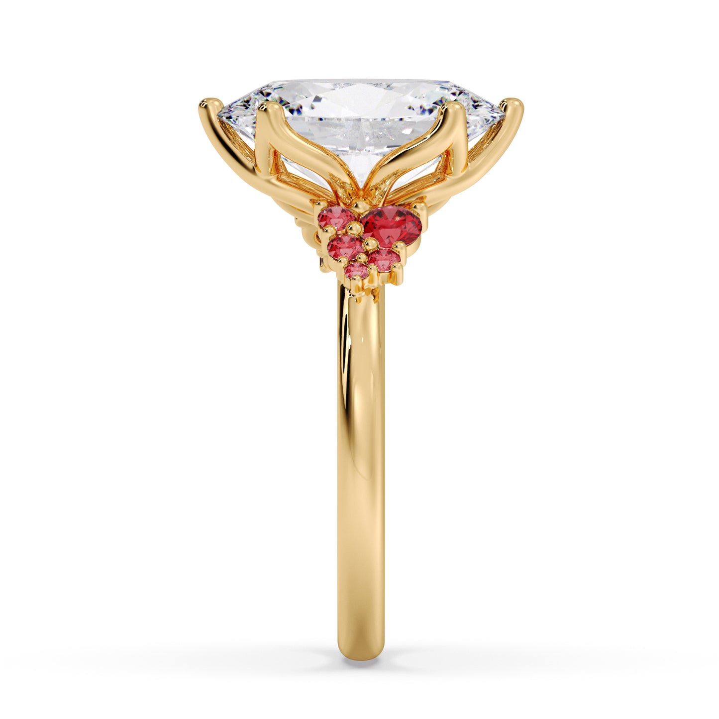 Oval diamond in my Rosella Spark setting