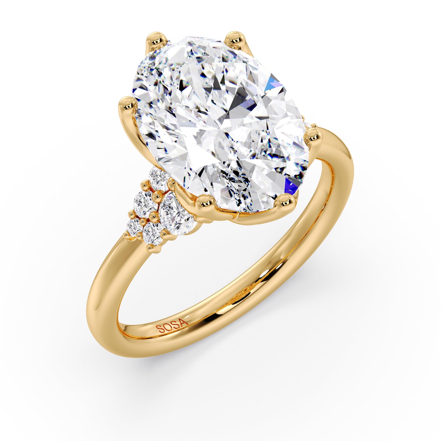Oval diamond in my Rosella Spark setting